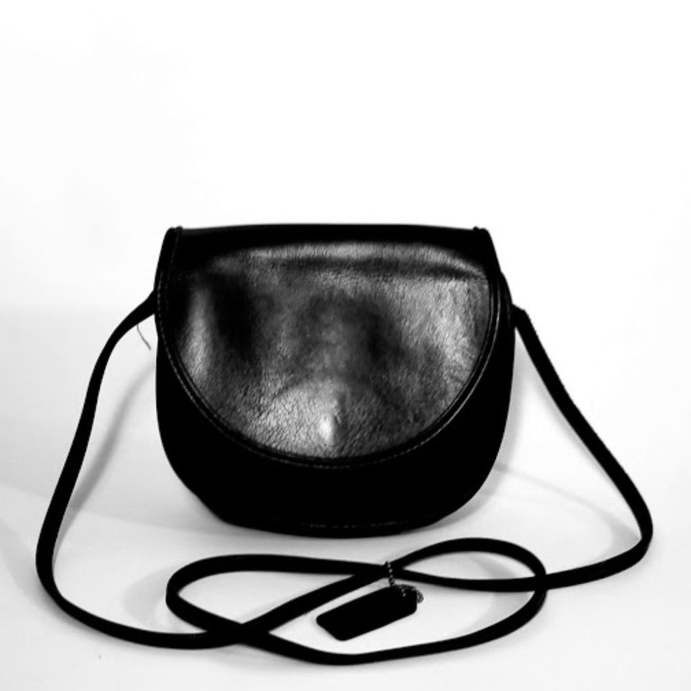 COACH VINTAGE CASEY LEATHER CROSSBODY BAG